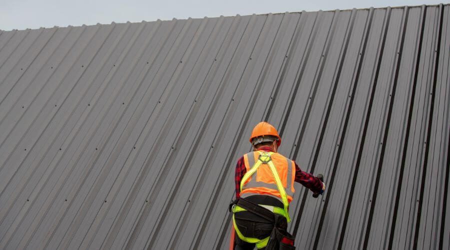 Professional metal roof installation in Hartland, MN